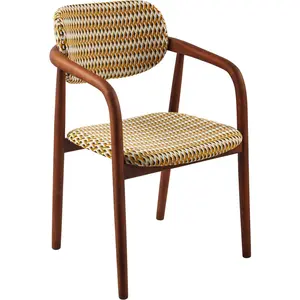 Pols Potten - Fauteuil rembourré Henry - Jaune - FrêneVendu parmade-in-design