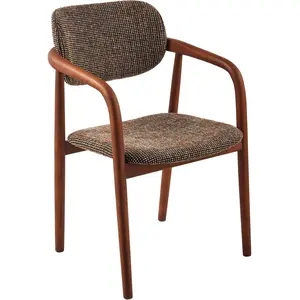 Pols Potten - Fauteuil rembourré Henry - Marron - Frêne