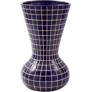 Vase en céramique bleu 36x62cm Hamam - Pols PottenVendu parmade-in-design