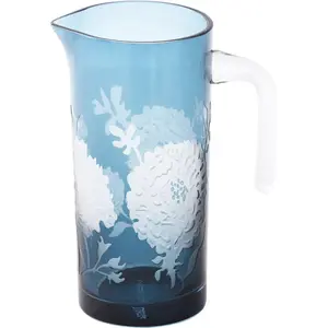 Pols Potten - Carafe Cutting - Bleu - Verre pas cher