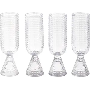 Pols Potten - Flûte à champagne Rooftop - Transparent - Verre pas cher