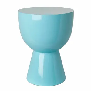 Tabouret bleu laqué Tip Tap - Pols Potten pas cher
