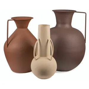 Set de 3 vases marron Roman - Pols Potten