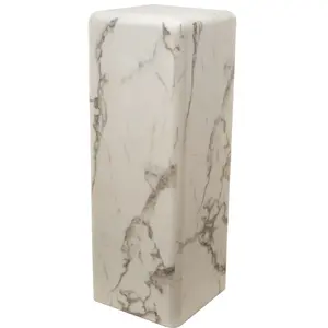 Pols Potten - Colonne Marble look - Blanc - MDF pas cher