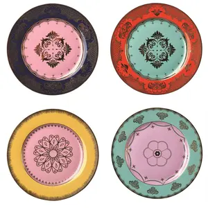 Pols Potten - Assiette à dessert Grand - Multicolore - Porcelaine émai...Vendu parmade-in-design