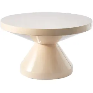 Pols Potten - Table basse Zig Zag - Beige - Polyester laquéVendu parmade-in-design