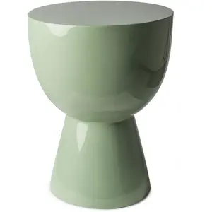 Tabouret vert pastel laqué Tip Tap - Pols Potten pas cher