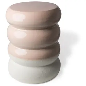 Pols Potten - Table d'appoint Tabouret céramique - Rose - CéramiqueVendu parmade-in-design
