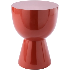Tabouret corail laqué Tip Tap - Pols PottenVendu parmade-in-design
