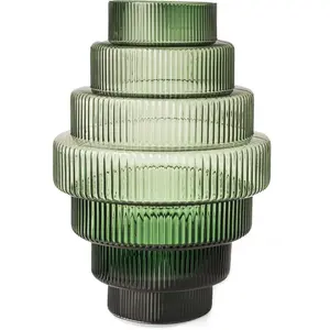 Comparateur de prix : Petit vase en verre vert Steps - Pols Potten