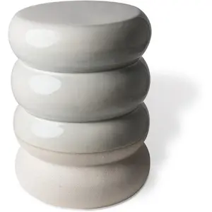 Pols Potten - Table d'appoint Tabouret céramique - Blanc - CéramiqueVendu parmade-in-design