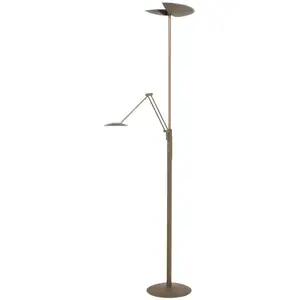 HighLight Lampe sur pied LED New Sapporo, bronze, 183 cm, métal Variat...Vendu parluminaire