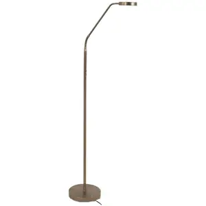 HighLight Lampe sur pied LED rechargeable Comfort, bronze, 135 cm Méta...Vendu parluminaire