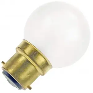 Ampoule à Incandescence Sphérique | Bayonet B22d | 40W Dépolie pas cher