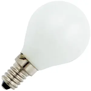 Ampoule à Incandescence Sphérique | Petite Culot E14 | 60W Opale pas cher
