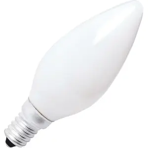 SPL | Ampoule à Incandescence Flamme | Petite Culot E14 | 60W OpaleVendu parampoulepascher