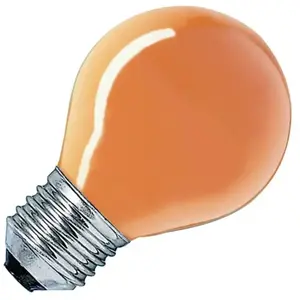 Ampoule à Incandescence Sphérique | E27 | 25W OrangeVendu parampoulepascher