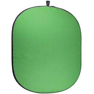 Fond pliable Caruba vert / bleu coton 150 x 200 cm