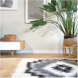 Malagoon Plaid de sol 100% laine design 3 pas cher