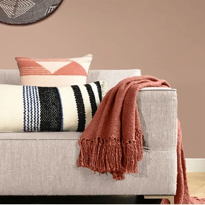 Malagoon Plaid en coton terra timber 127x152 pas cher