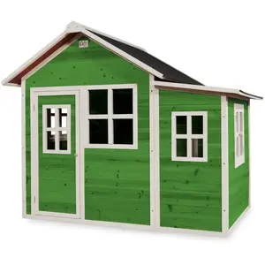 EXIT Cabane enfant verte loft 150 pas cher