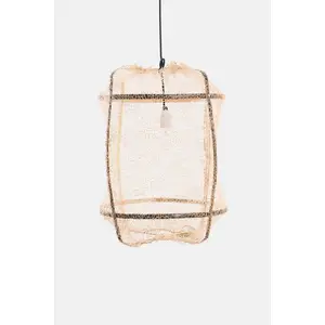 Ay Illuminate Suspension Z5 Toile de thé en filet de sisal noir ø42x57...Vendu parliving-and-company