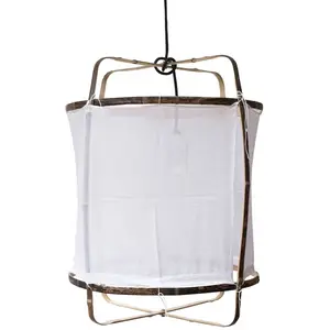 Ay Illuminate Suspension Z5 en coton blanc ø42x57cm pas cher