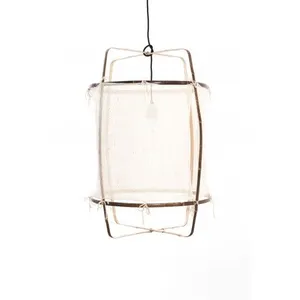 Ay Illuminate Lampe suspendue Z11 bambou blanc cachemire ø48,5x72,5cmVendu parliving-and-company