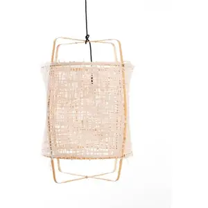 Ay Illuminate Suspension Z22 en bambou blond en carton naturel ø48,5x7...Vendu parliving-and-company