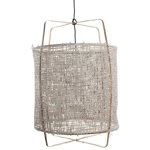 Ay Illuminate Suspension Z1 bambou gris carton ø67x100cm
