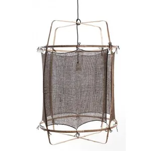 Ay Illuminate Suspension Z1 bambou cachemire noir ø67x100cmVendu parliving-and-company