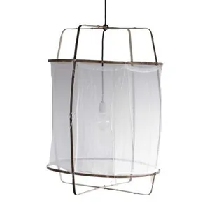 Ay Illuminate Lampe suspension Z1 coton blanc ø67x100cmVendu parliving-and-company