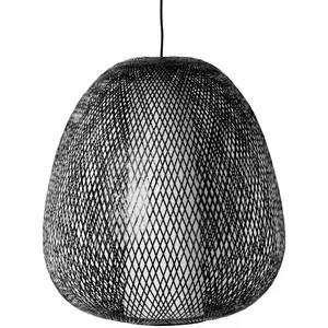 Ay Illuminate Suspension Twiggy Egg bambou marron ø60cm
