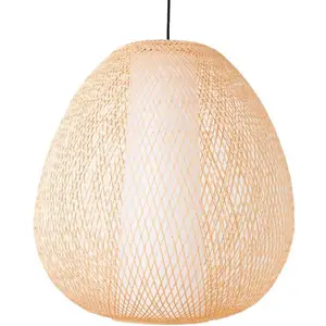 Ay Illuminate Suspension Twiggy Egg en bambou naturel ø60cmVendu parliving-and-company