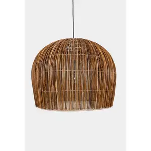 Ay Illuminate Suspension Buri bulbe rotin naturel ø85cmVendu parliving-and-company