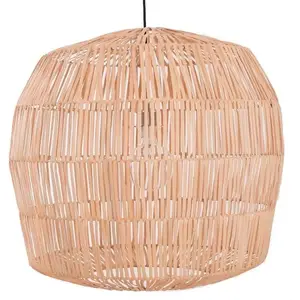 Ay Illuminate Suspension Nama 4 rotin naturel ø72cm pas cher