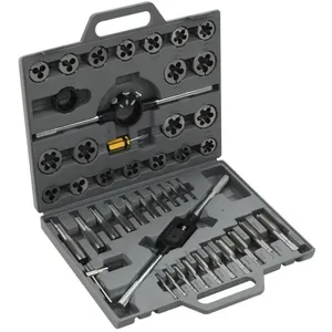 Comparateur de prix : vidaXL Jeu de tarauds et de filières 45 pcs