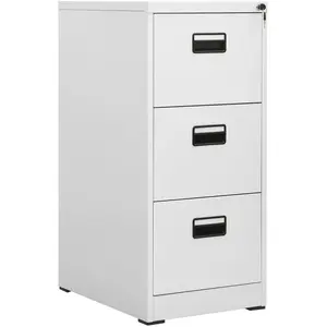 vidaXL Classeur Gris clair 46x62x102,5 cm Acier pas cher