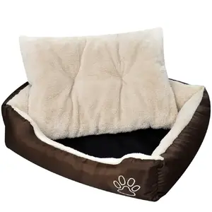 Comparateur de prix : vidaXL Lit chaud pour chiens avec coussin rembourrée L