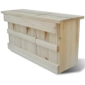 Comparateur de prix : vidaXL Nichoir pour moineau 44 x 15,5 x 21,5 cm