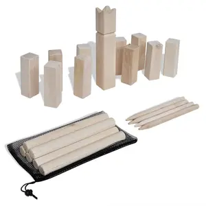Comparateur de prix : vidaXL Kit de jeu Kubb en bois