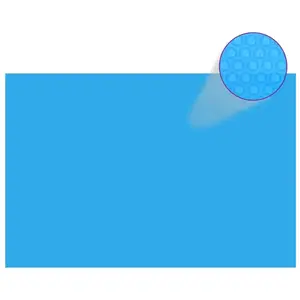 Comparateur de prix : vidaXL Bâche de piscine rectangulaire 300 x 200 cm PE Bleu