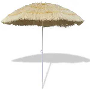 Comparateur de prix : vidaXL Parasol de plage inclinable style Hawaii