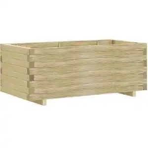 vidaXL Lit surélevé rectangulaire 100x50x40 cm bois