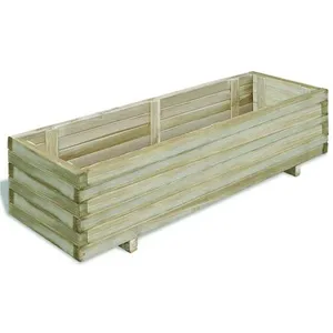 Comparateur de prix : vidaXL Lit surélevé 120 x 40 x 30 cm Bois Rectangulaire