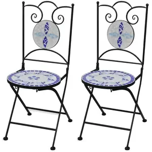 Chaises Inclinables De Jardin Lot De 2 Plastique Blanc VidaXL