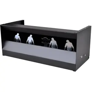 Comparateur de prix : vidaXL Cible de tir magnétique 4 + 1 cibles Design de zombie