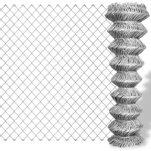 Comparateur de prix : vidaXL Clôture à mailles losangées Acier galvanisé 15x1,5 m Argenté
