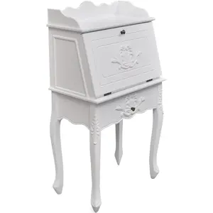 Comparateur de prix : vidaXL Bureau en style français Bois