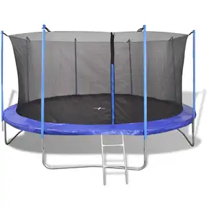 Comparateur de prix : vidaXL Ensemble de trampoline cinq pièces 3,96 m